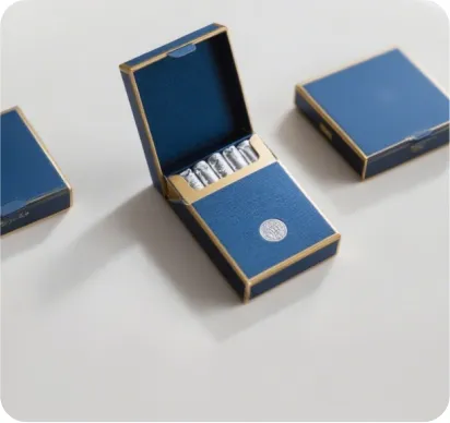 High-end anti-counterfeit cigarette packaging