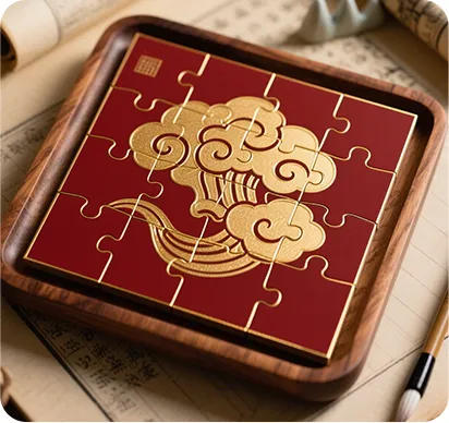 Precision cutting jigsaw puzzles